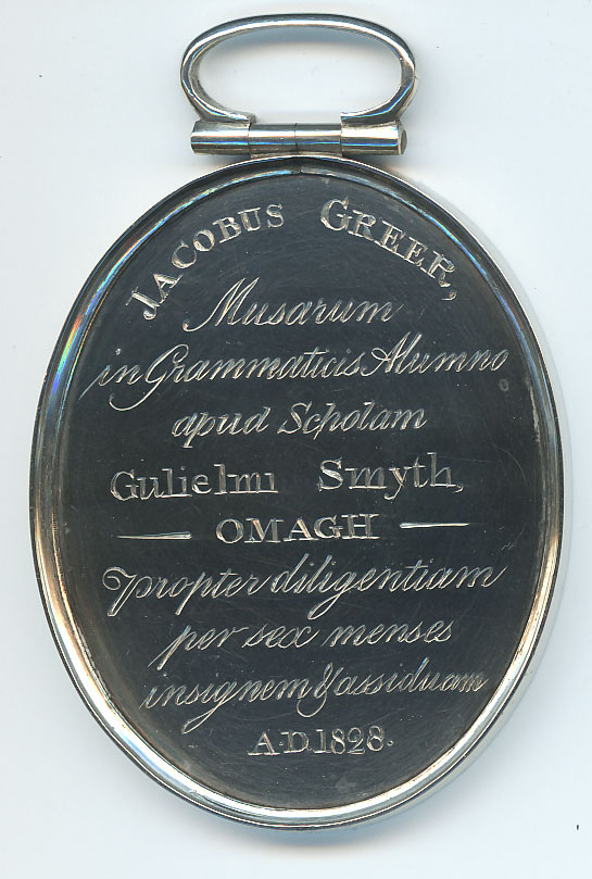 James Greer Medal Front