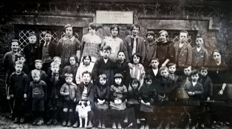 Knocknaroy Public Elementary School Photo c.1926