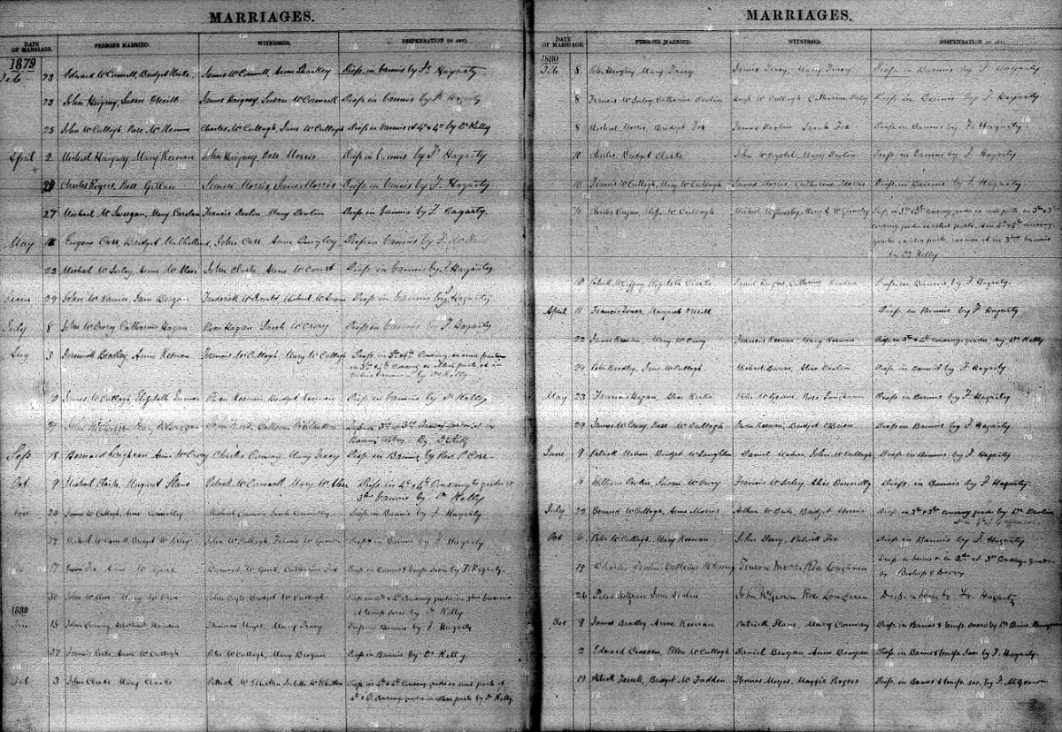 Marriage register